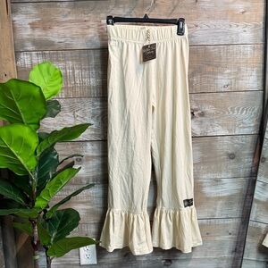 Matilda Jane Cream Ruffle Hem Kids Bottoms